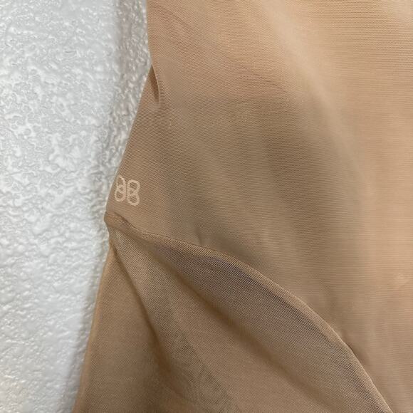 Honeylove Womens SuperPower Compress High Support Shapewear Short Sand Size XL - Picture 4 of 6